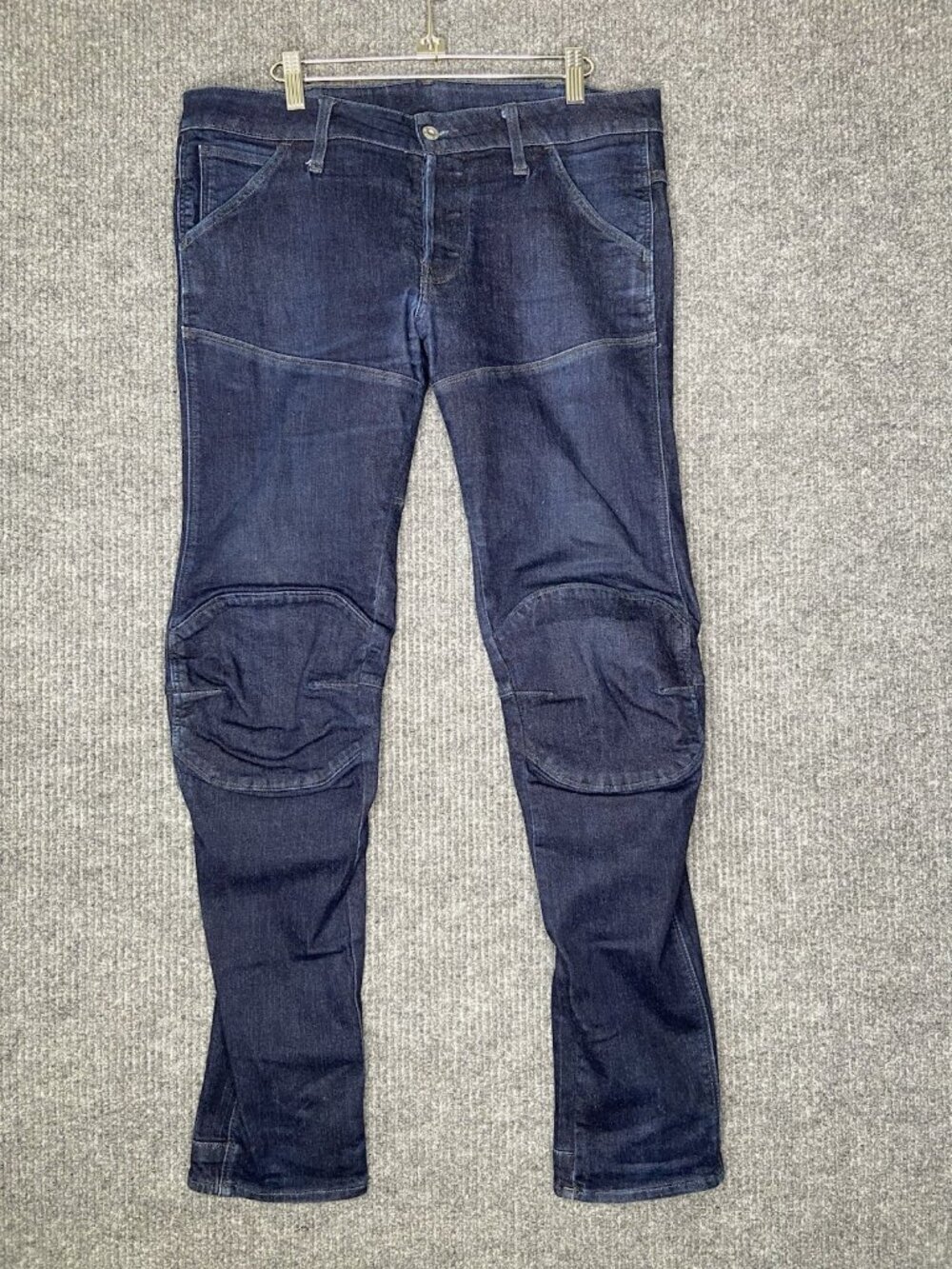G Star Jeans 32 act 34 5620 Deconstructed 3D Tapered Low Stretch Dark Wash Denim